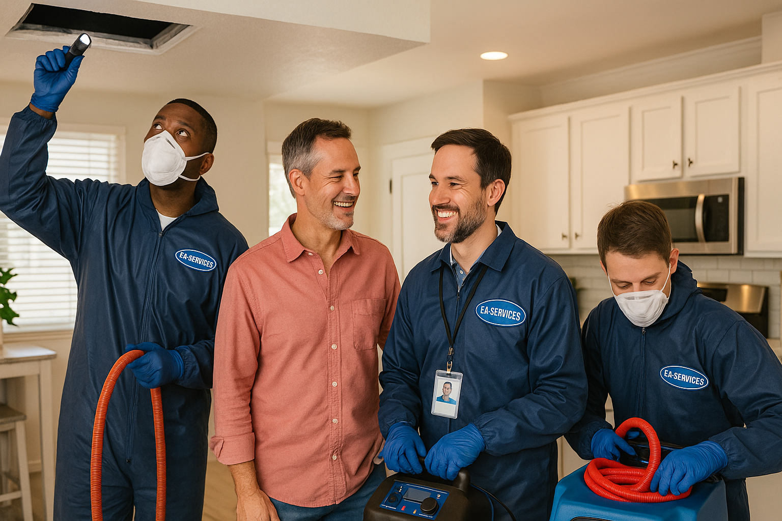 Professional cleaning team working in Surprise